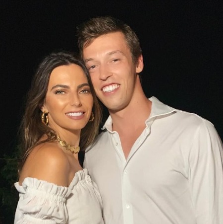 Kelly Piquet with her former romantic partner Daniil Kvyat